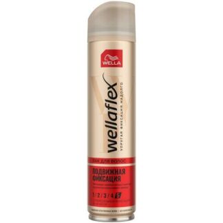 Wella Лак для волос Wellaflex Для горячей укладки, экстрасильная фиксация,
