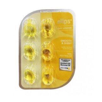 Ellips Hair Vitamin масло Smooth & Shiny для придания блеска светлых волос,