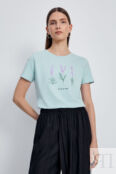 Футболка женская casual стиля FSC110178-2P фото 1