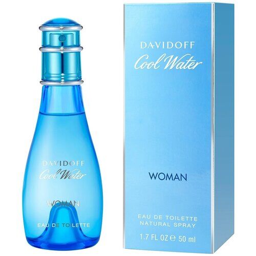 Davidoff туалетная вода Cool Water Woman, 50 мл, 50 г