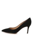 Замшевые туфли Gianvito 70 Gianvito Rossi G26770.70RIC.CAMNER0 фото 4