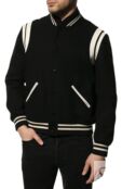 Шерстяной бомбер Saint Laurent 354718/Y180W фото 3