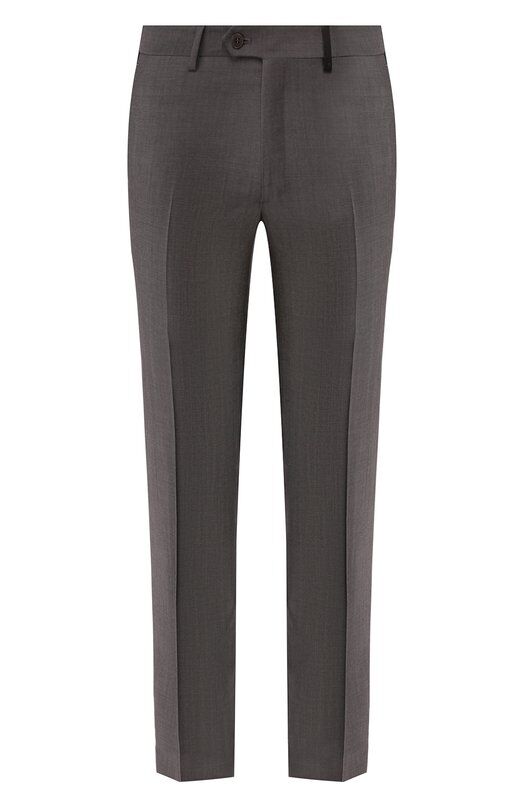 Шерстяные брюки Brioni RPN20M/P9AA2/GSTAAD фото 1