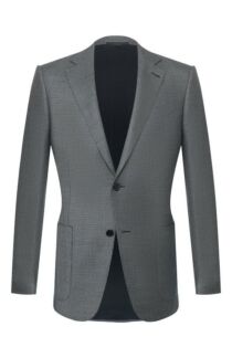 Пиджак из смеси шелка и шерсти Zegna
