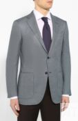 Пиджак из смеси шелка и шерсти Zegna 749074/122520 фото 3