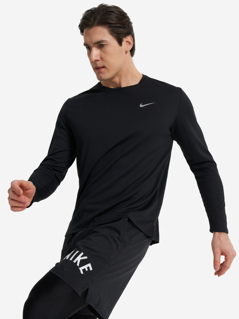 Лонгслив мужской Nike Miler, Черный FB7070N06-010 фото 1