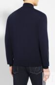 Кардиган с отделкой из кожи аллигатора Zilli MBT-BL235-ZILC1/ML02/AMIS фото 4