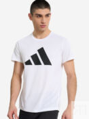 Футболка мужская adidas Run It, Белый IN0075A01-. фото 1