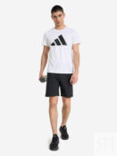 Футболка мужская adidas Run It, Белый IN0075A01-. фото 4