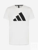 Футболка мужская adidas Run It, Белый IN0075A01-. фото 5