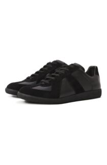 Кожаные кеды Replica Maison Margiela