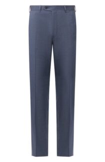 Брюки из смеси шерсти и льна Brioni