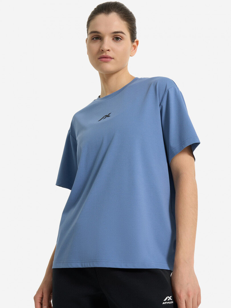 Футболка женская оверсайз Athlex, Синий 129624A31-Z2 фото 1
