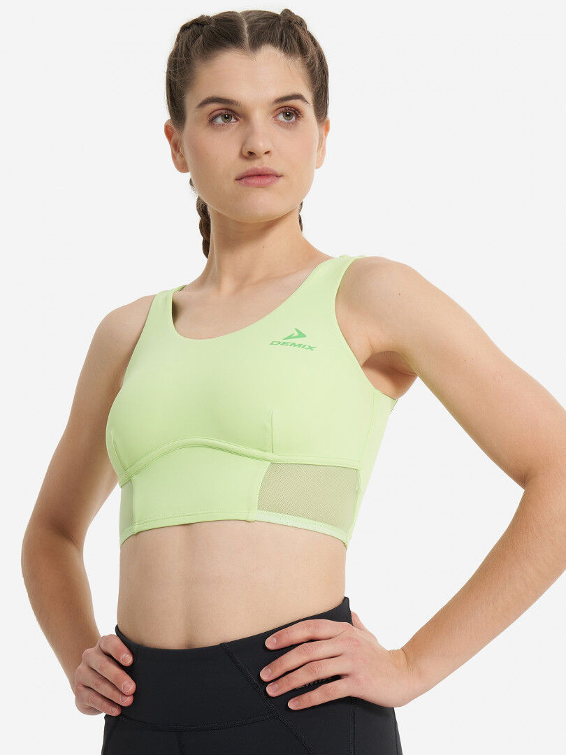 Спортивный топ бра Demix MuseFit Gym, Зеленый 129790DMX-71 фото 1