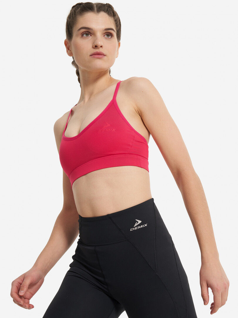 Спортивный топ бра Demix SoftShape Gym, Розовый 130142DMX-J1 фото 1