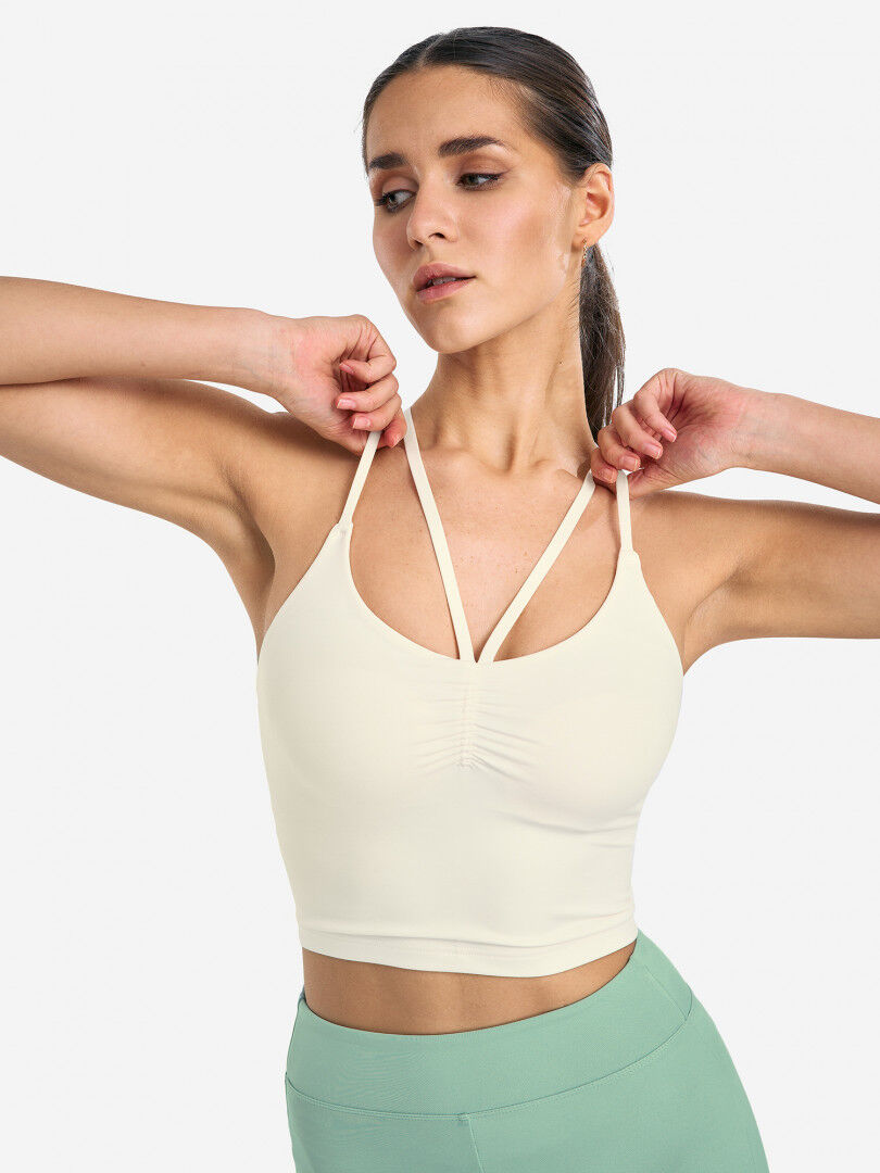 Спортивный топ бра Sensana SelfSecret, Бежевый 132672S7W-01 фото 1