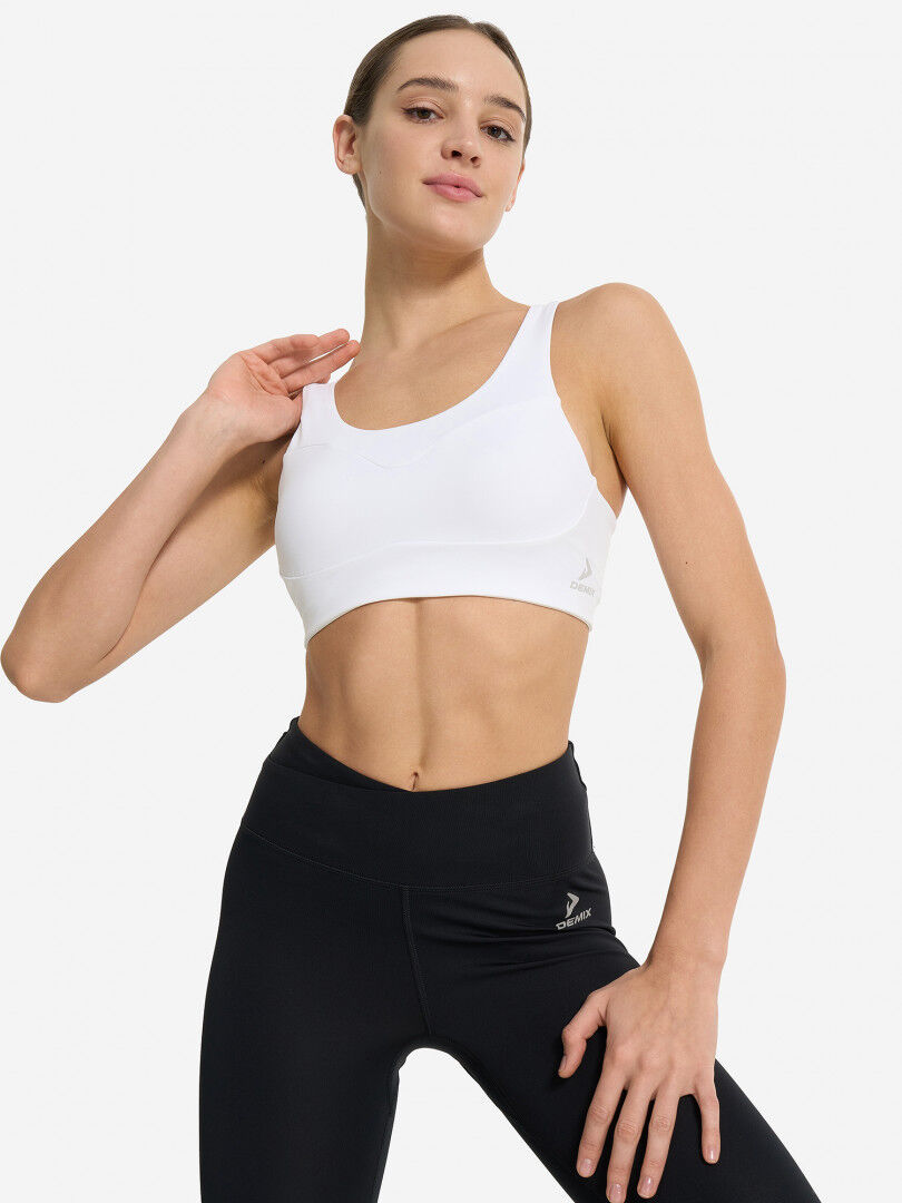 Спортивный топ бра Demix PowerMove Gym, Белый 132977DMX-00 фото 1