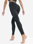 Легинсы женские Demix HighFlow Yoga Seamless Gfx, Черный 133051DMX-BA фото 5