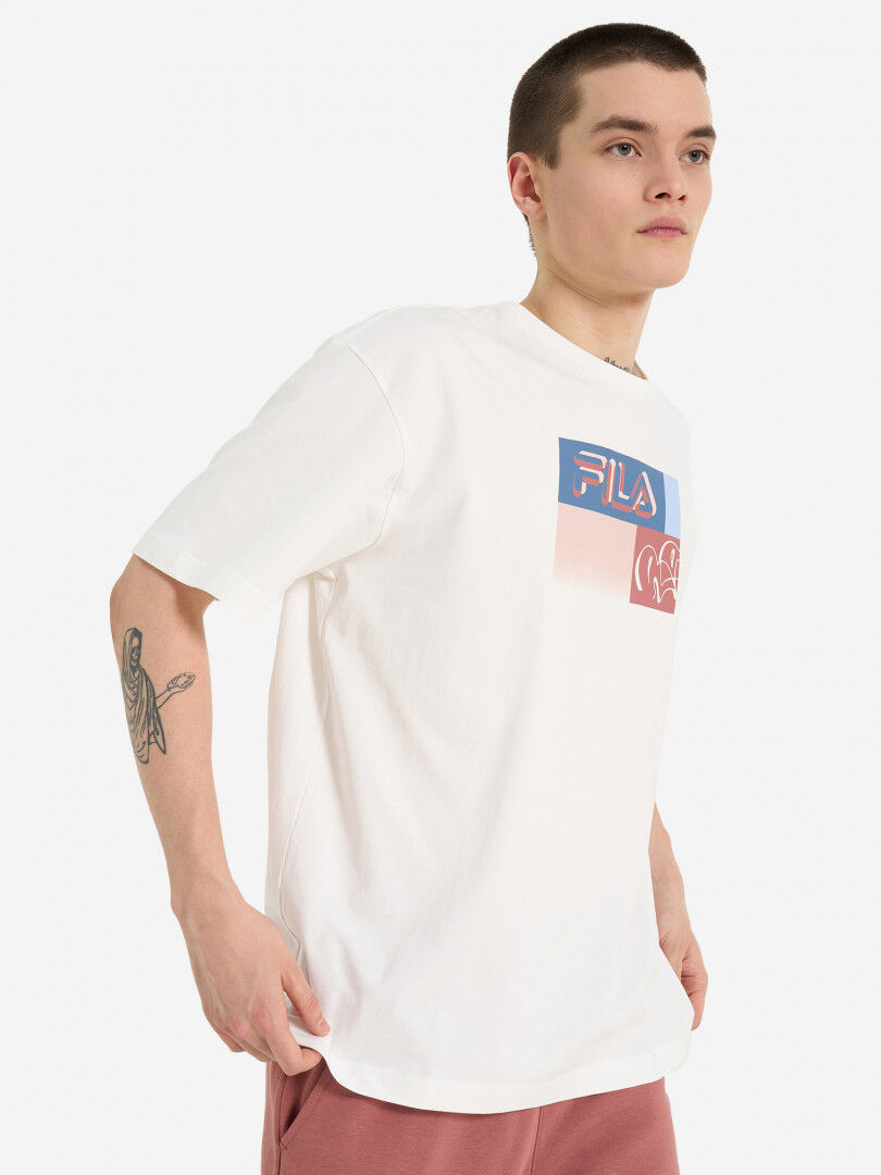 Футболка мужская FILA, Бежевый 133295FLA-01 фото 1
