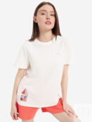 Футболка женская FILA, Бежевый 133345FLA-01 фото 2