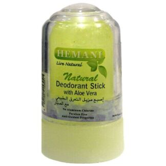 Hemani Дезодорант Aloe Vera, кристалл (минерал), 70 г Hemani