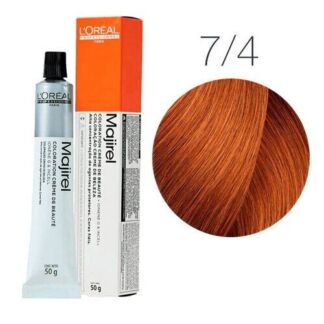 L'Oreal Professionnel Majirel стойкая крем-краска для волос, 7.4 блондин ме