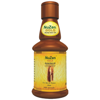 Nuzen Gold Herbal Масло для волос, 159 г, 100 мл, бутылка