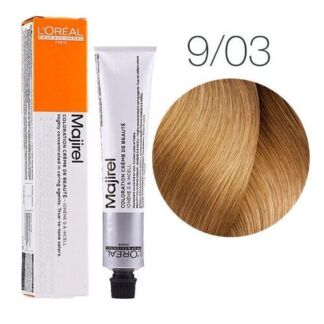 L'Oreal Professionnel Majirel стойкая крем-краска для волос, 9.03 светлый б