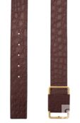 Ремень из кожи каймана Frame Loro Piana FAL3528/CFUS фото 2