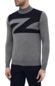 Водолазка из шерсти и шелка Zilli Sport MBU-CH563-ZINT9/ML01 фото 3