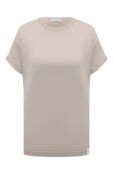Футболка из кашемира и шелка Brunello Cucinelli M41810000 фото 1