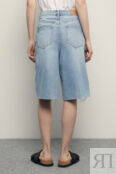 Джинсовые шорты с потертостями FINN FLARE FSF12012 фото 4