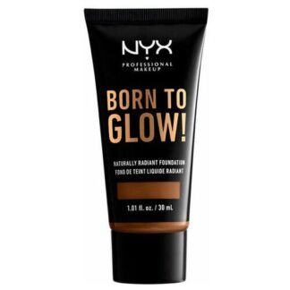 NYX professional makeup Тональный крем Born to glow!, 30 мл, оттенок: mocha