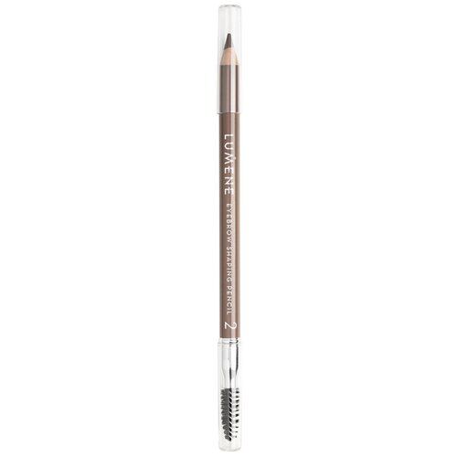 Lumene Карандаш для бровей Eyebrow Shaping Pencil, оттенок 2 Brown Lumene фото 1