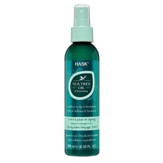 Hask Tea Tree Oil Несмываемый спрей для волос 5-в-1 с маслом чайного дерева