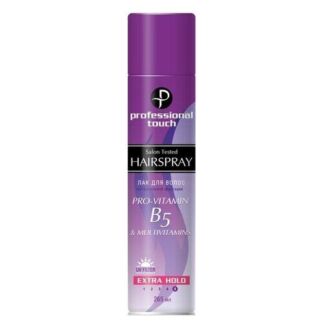 Professional Touch Лак для волос Provitamin B5 & Multivitamins, экстрасильн