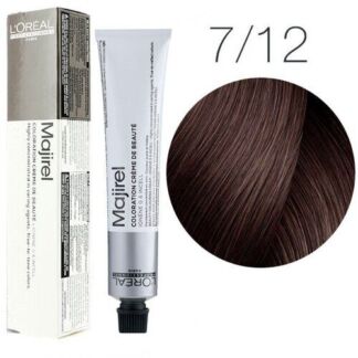 L'Oreal Professionnel Majirel стойкая крем-краска для волос, 7.12 блондин п