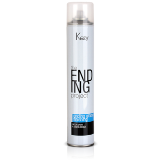 KEZY The Ending Project Лак для волос Ending Glossy Finishing, 650 г, 500 м