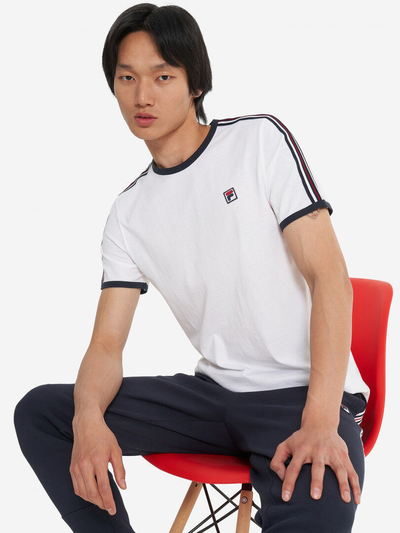 Футболка мужская FILA, Белый 129336FLA-00 фото 1