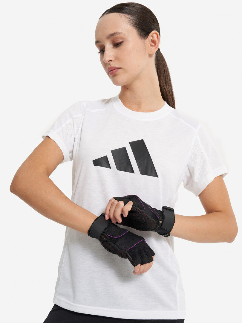 Футболка женская adidas, Белый IT0545A01-. фото 1