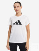 Футболка женская adidas, Белый IT0545A01-. фото 2