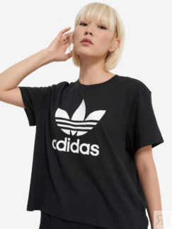 Футболка женская adidas, Черный