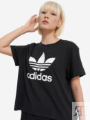 Футболка женская adidas, Черный IU2422A01-. фото 1