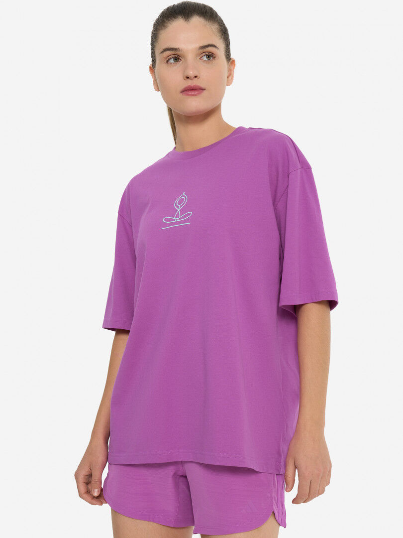 Футболка женская adidas, Фиолетовый IW0130A01-. фото 1