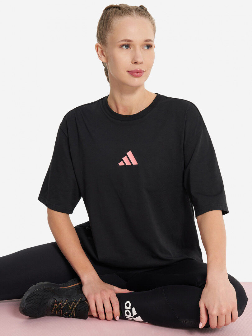Футболка женская adidas, Черный IW0135A01-. фото 1