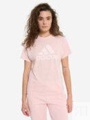 Футболка женская adidas, Бежевый IW7720A01-. фото 2