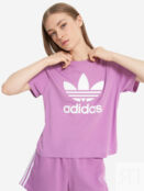 Футболка женская adidas, Фиолетовый IY4684A01-. фото 1