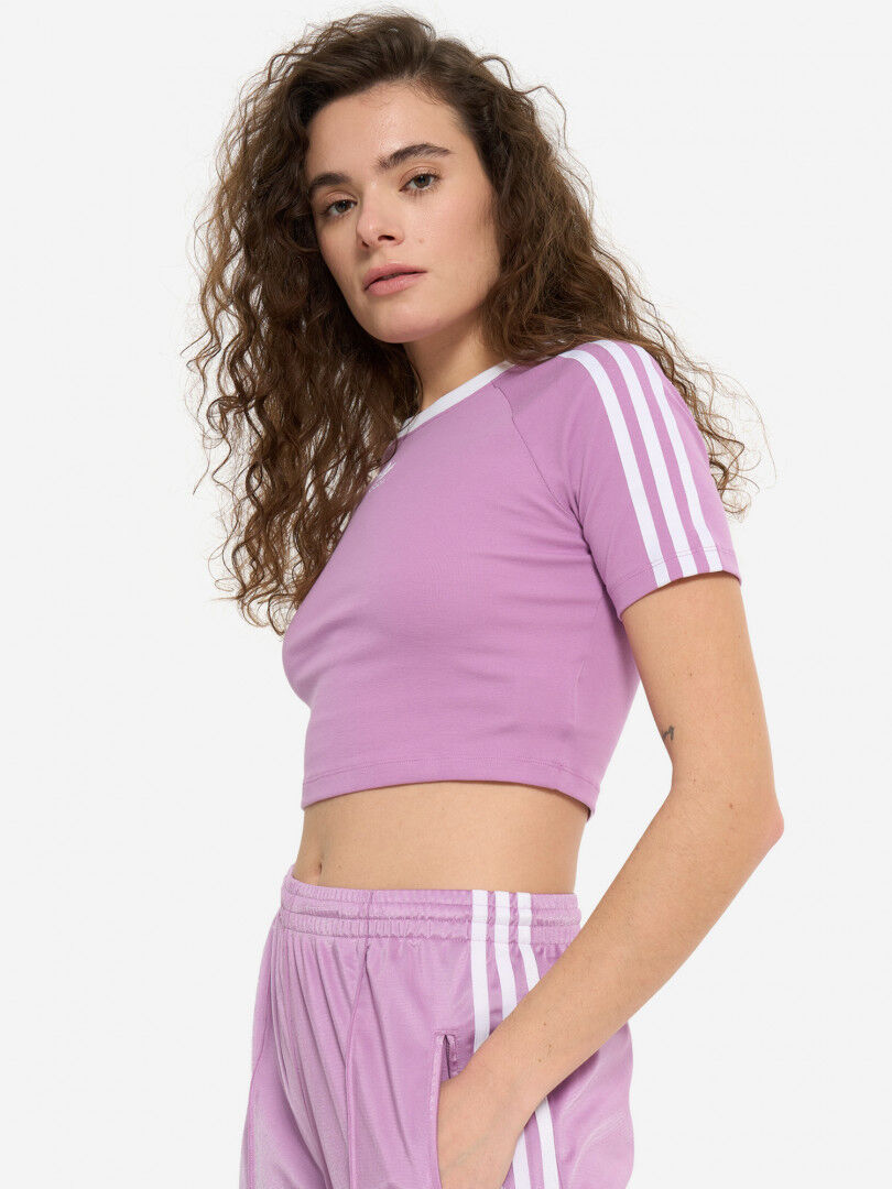 Футболка женская adidas, Фиолетовый IY4753A01-. фото 1