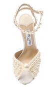 Текстильные босоножки Sacora 100 Jimmy Choo SAC0RA 100/W0Z фото 5