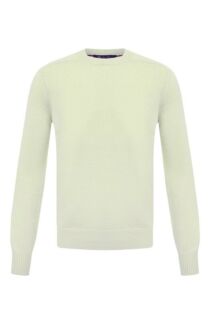 Свитер из хлопка и шелка Loro Piana